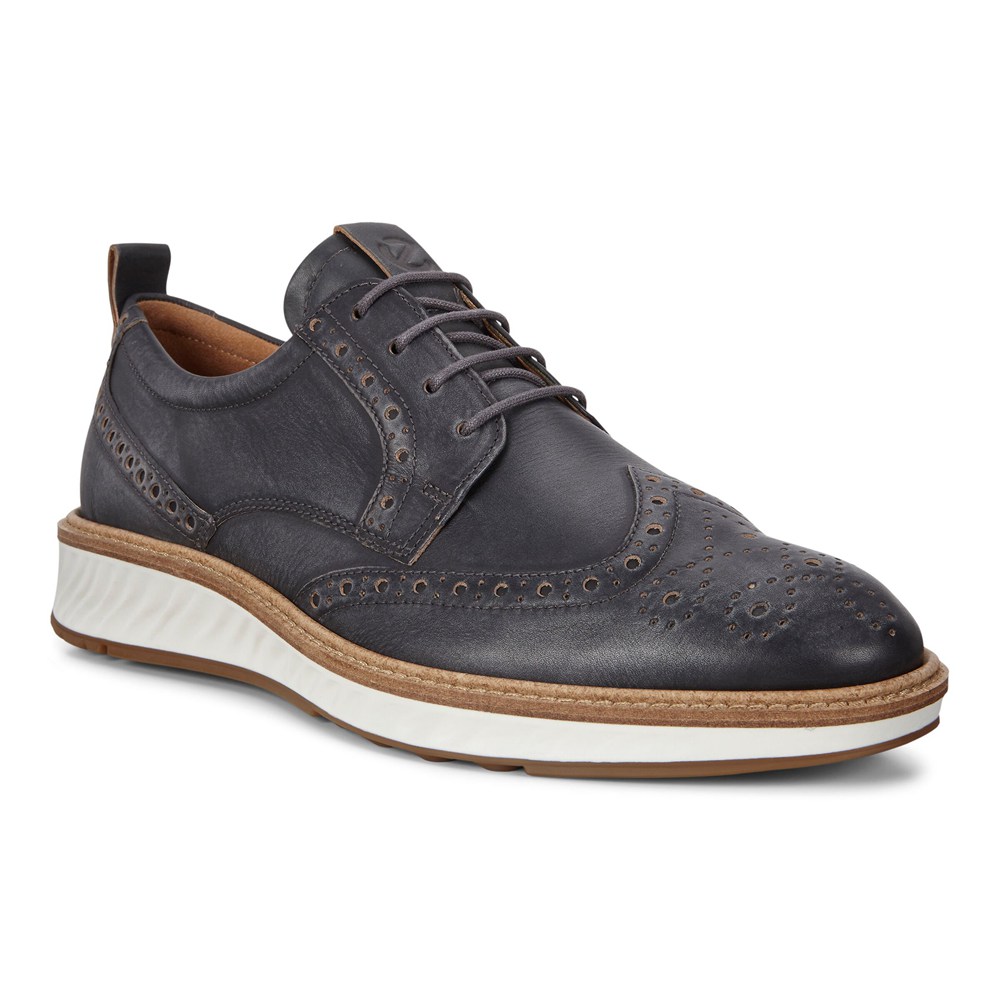 Zapatos De Vestir Hombre - ECCO St.1 Hybrid - Azul Marino - CUR561872